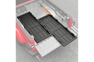 Maxzina Slide-Out Truck Bed Cargo Tray Compatible with Chevy Colorado Jeep Gladiator Toyota Tacoma Nissan Frontier Ford Range