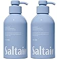 Saltair Body Wash, Seascape 2-Pack. Moisturizing Body Cleanser with Monoi Oil and Cupuacu Butter. Luxury Shower Gel for Women and Men. Vegan, Cruelty-Free, Paraben-Free. 2x 17oz Pump Bottles