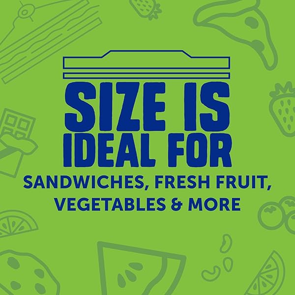 ZIPLOC XL SANDWICH AND SNACK BAGS WITH EASYGUIDE TEXTURE, PLASTIC STORAGE BAGS WITH GRIP ‘N SEAL TECHNOLOGY, 30 BAGS TOTAL