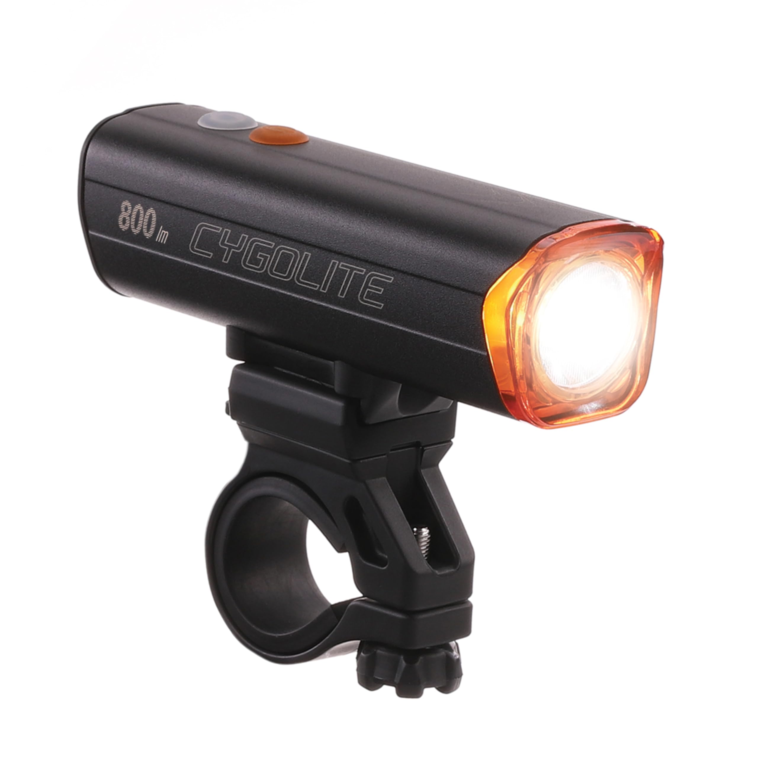 Cygolite Velocity 1600, 1200, 1000, 800 Lumen USB-C Bike Lights – Anodized Aluminum Alloy – 9 Light Modes – Fine Tunable Brightness - Compact, IP67 Waterproof – Hard Mount – Road & Mountain Image