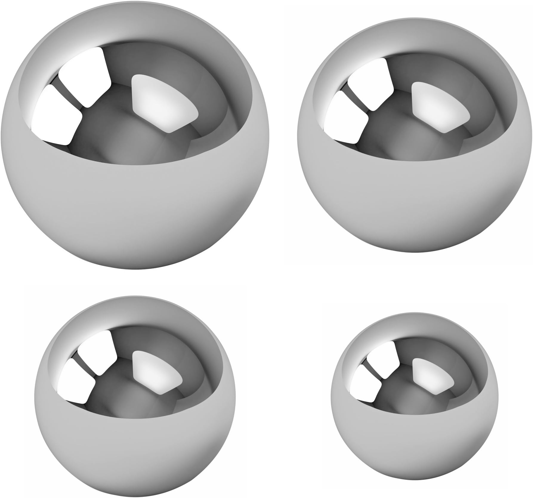 Assorted Coin Ring Making Forging Steel Balls - Assortment of 1", 7/8", 3/4" & 5/8"