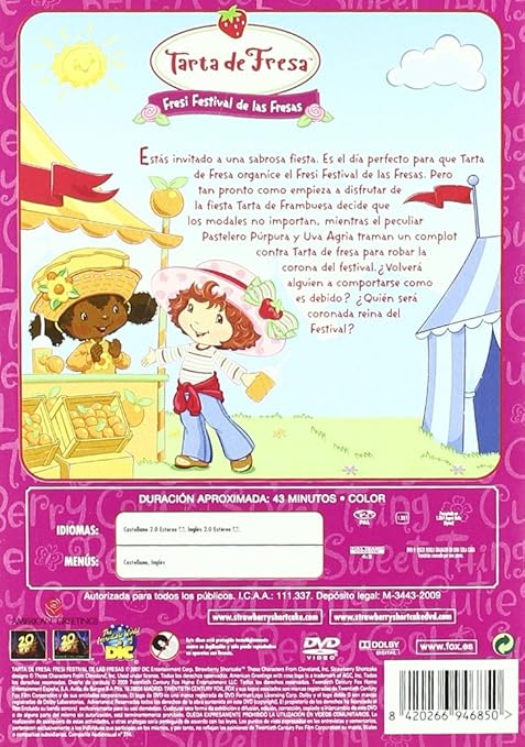 Tarta De Fresa Fresi Festival De Las Fresas Dvd Amazon