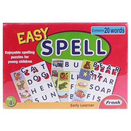 Frank Easy Spell Puzzle For 4 Year Old Kids And Above