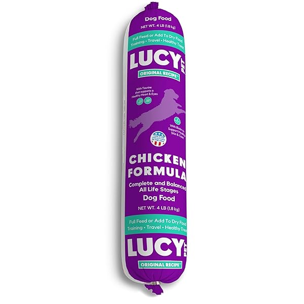 LUCY PET PRODUCTS CHICKEN FORMULA DOG FOOD ROLL...