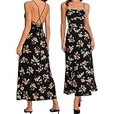 RIHOAS Navy Maxi Length Formal - Elegant Wedding Guest Bridesmaid Cocktail Gown for Christmas Garden Party Evening Fiesta