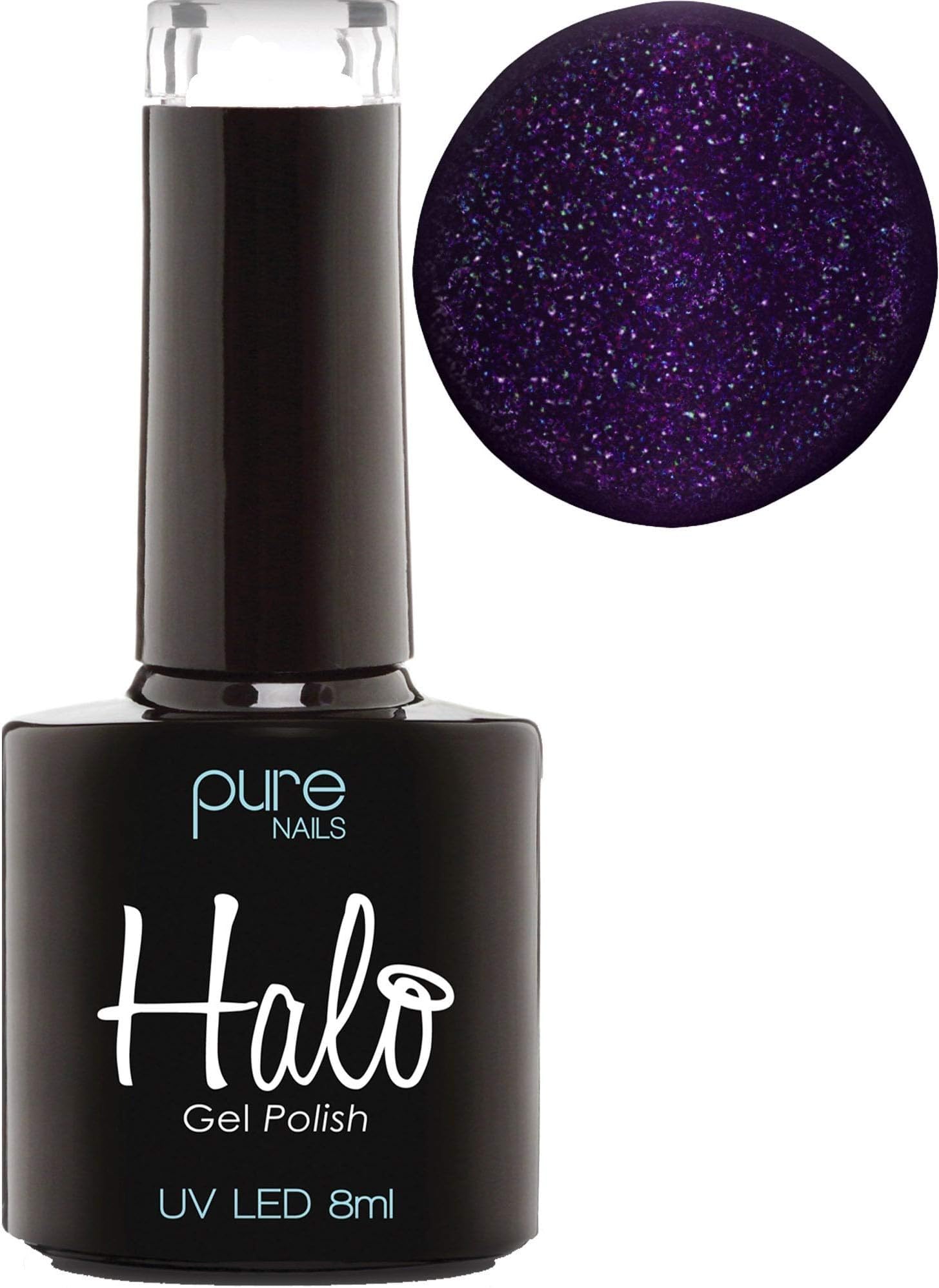 Halo Gel Polish 8ml - Tarot. UV/LED Gel Nail Polish, Long Lasting & Easy To Apply. Nail Art Colours For Manicure & Pedicure. Gel Polish For Professional & Home Use.