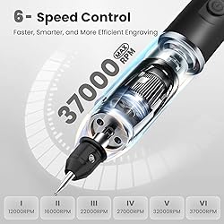 Tarlido Electric Engraving Pen, Mini Cordless