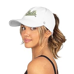 Ponyflo Women's Ponytail Baseball Cap - Curly Hair