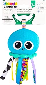 LAMAZE Sprinkles Jellyfish Clip On Pram Baby Toy 0-6 Months Newborn view 5