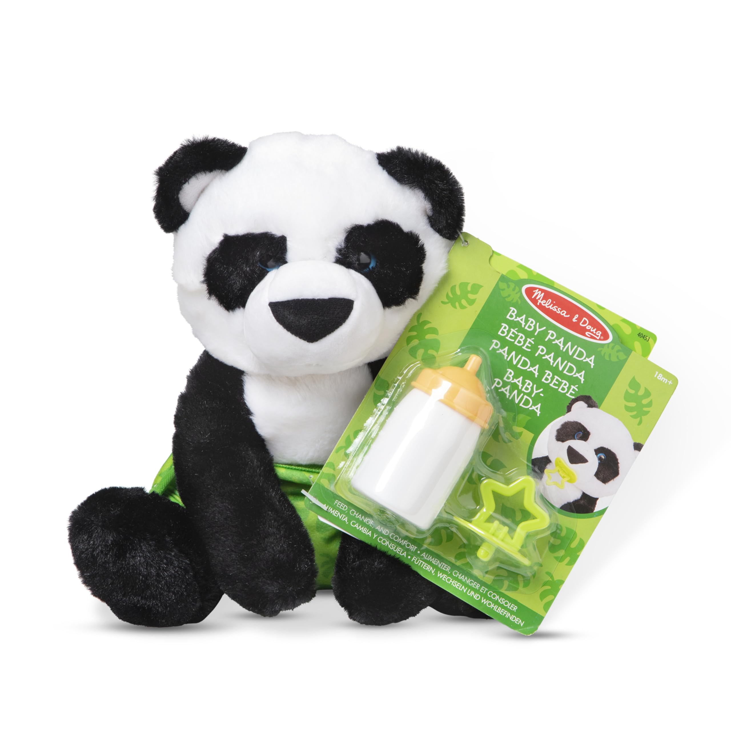 Melissa & Doug Baby Panda Stuffed Animal, Soft Toy, All Ages, Gift for Boy or Girl