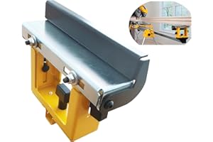 deawater 1pcs DW7232 3-7/8"-6" Adjustable Miter Saw Stand Material Support Stop Wide Bench Auxiliary Support for DeWalt DE7024-XJ