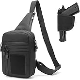 GAZJYUSP Shoulder holster bag for concealed carry of handguns Chest pack with Sling Ccw Sling Bag Tactical Crossbody Bag | concealed carry, handguns, Sling