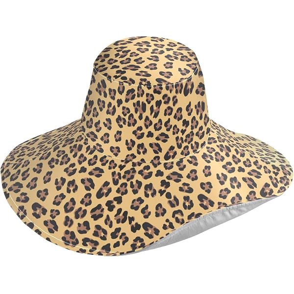 TOP HEADWEAR Fashion Leopard Print Belted Floppy Sun Hat  display picture 2