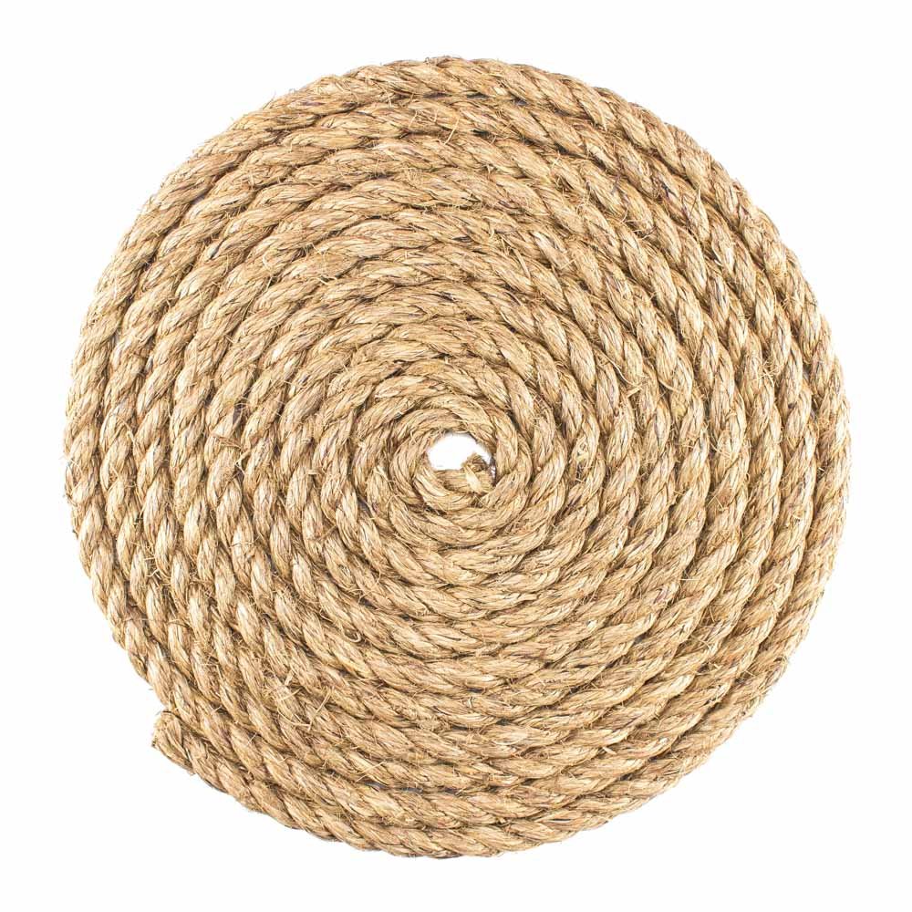 Twisted Manila Hemp Rope (3/4 Inch x 25 Feet) - - Amazon.com