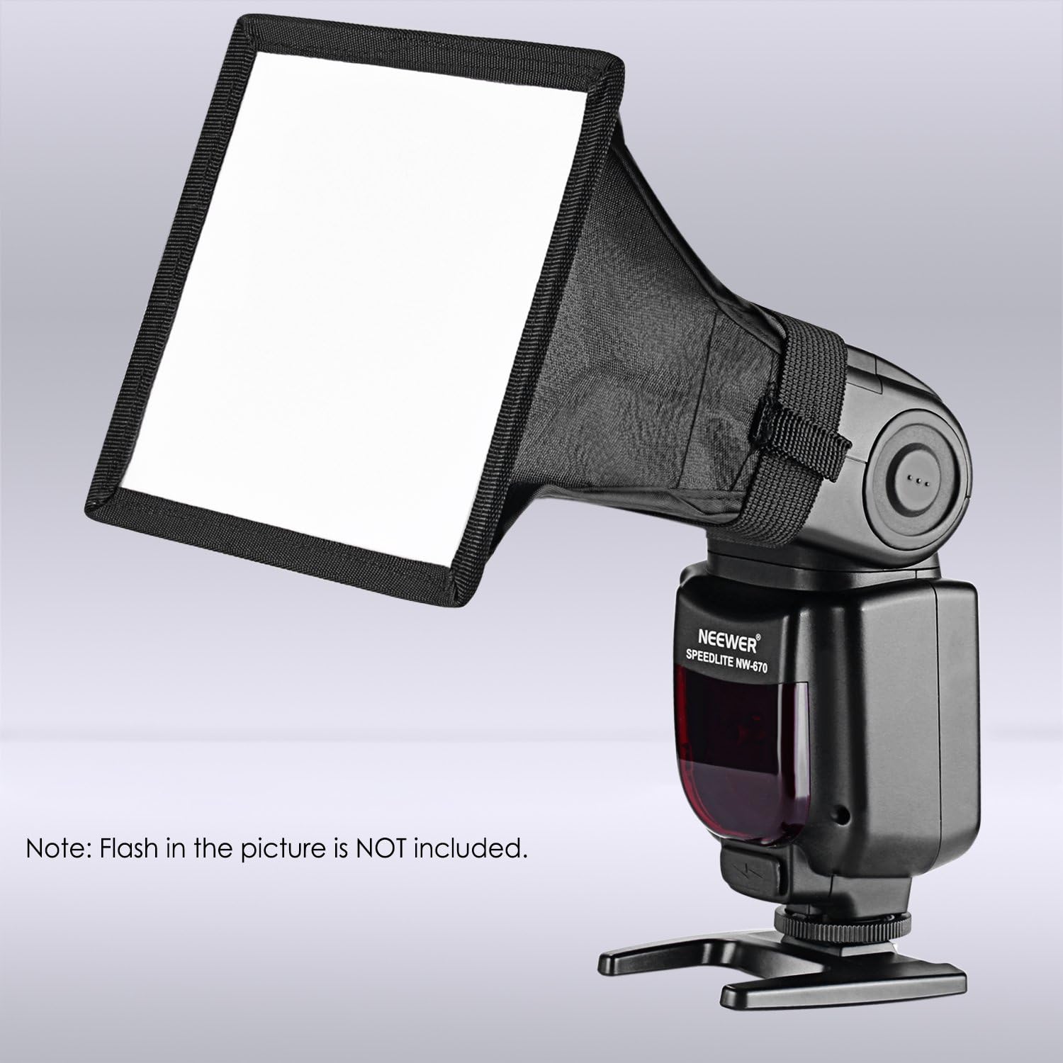 NEEWER Camera Speedlite Flash Softbox and Reflector Diffuser Kit for Canon Nikon and Other DSLR Cameras Flashes - Image 3