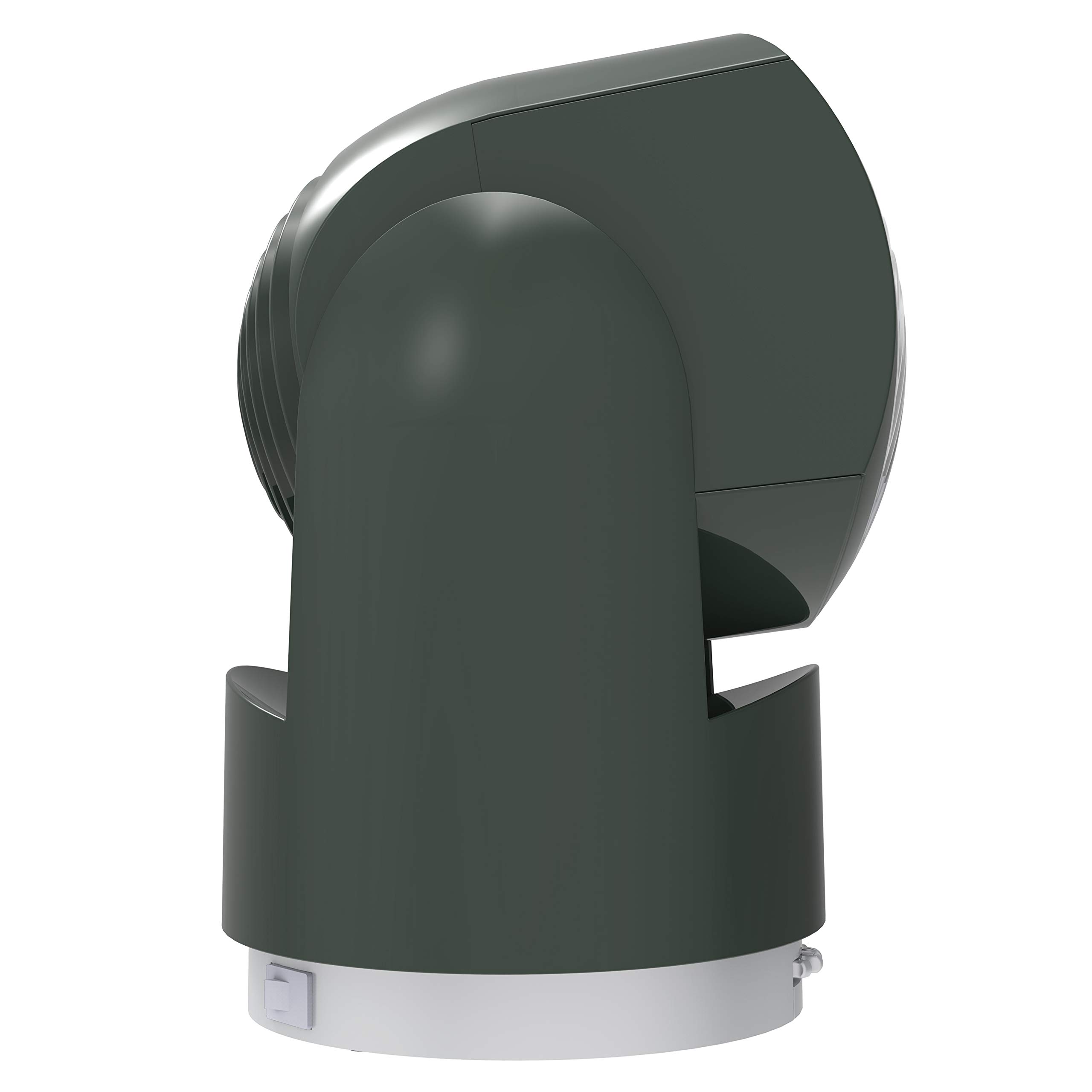 Vornado Flippi V10 Oscillating Compact Air Circulator Fan, Quiet Portable Fan for Office or Bedroom, Adjustable Head, 3 Speeds, Graphite Gray