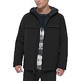 DKNY Men's Performance Tech Hooded Modern Storm Coat