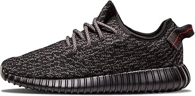 Amazon.com | adidas BB5350 Men Yeezy Boost 350 PIRBLK/BLUGRA/CBLACK | Road Running