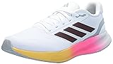 adidas Men's Run Falcon 5 Sneaker, White/Aurora