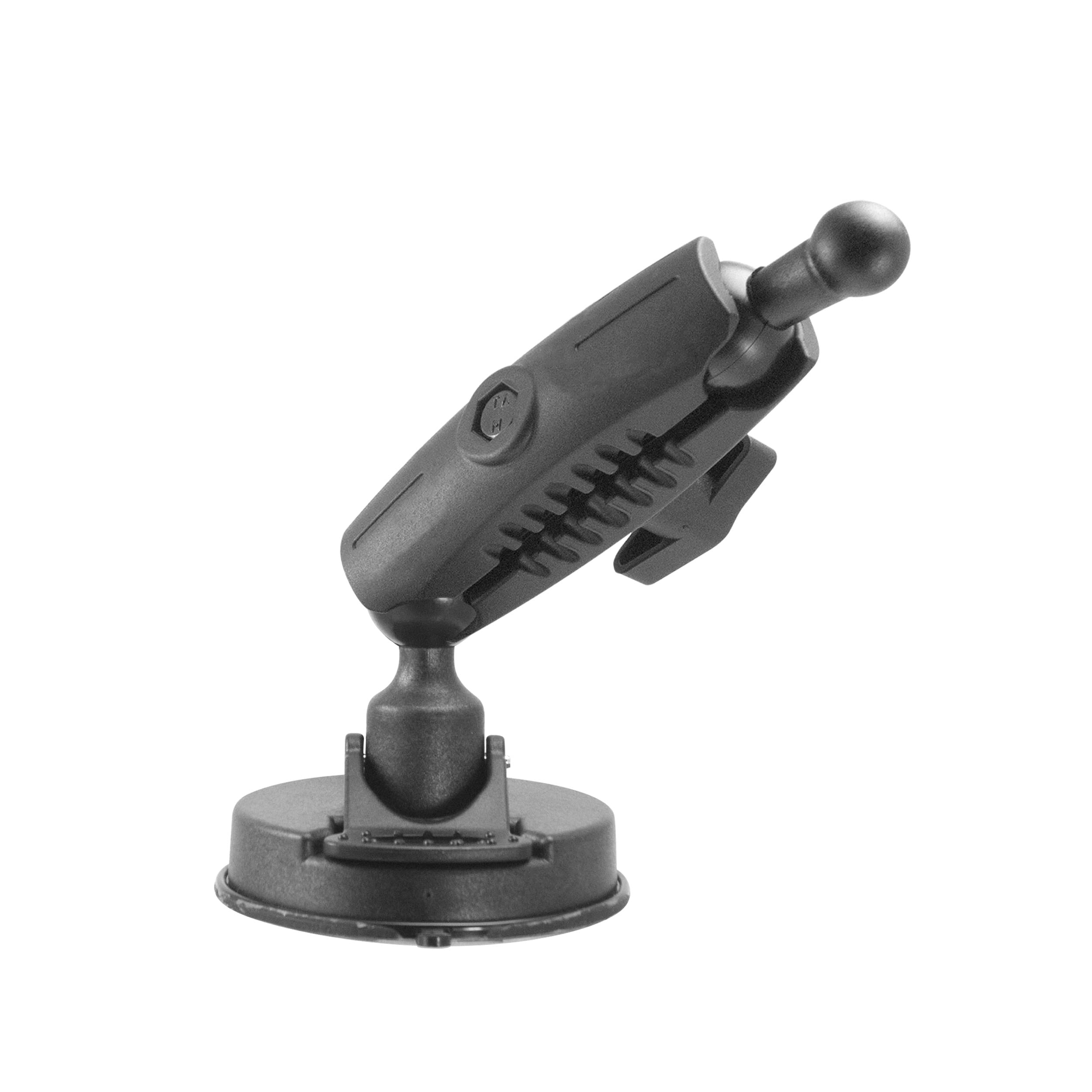 iBolt 17mm Dual Ball to “Sticky” Suction Cup Mount Base Compatible w/ 17mm GPS Brackets Phone Holders