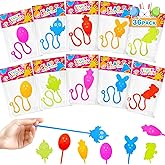 Easter Basket Goodie Bag Stuffers Party Favors for Kids,36 Pack Sticky Hands Toys Gifts for Toddlers,Easter Egg Pinata Treat Bags Fillers,Non Candy Classroom Prizes Essentials Stuff for Boys Girls