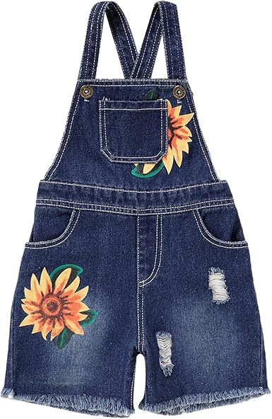 Sunflower overalls shorts Clearance