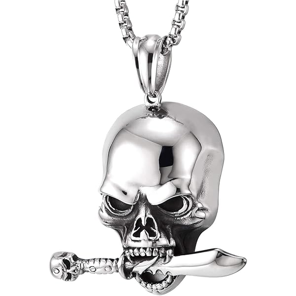 COOLSTEELANDBEYOND Men Stainless Steel Vintage Monkey Ape