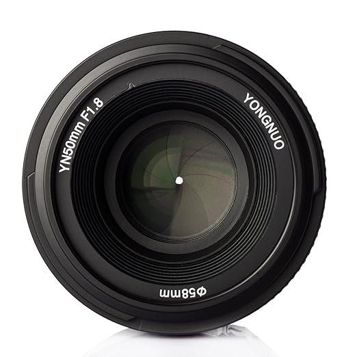Yongnuo YN 50MM f/1.8 AF Lente Objetivo (Apertura F/1.8) F Mount ...