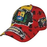 BJQ Venezuela Flag Hat Unisex Venezuelan Baseball Cap Adjustable Fashionable Cool Hat Suitable for Men and Women