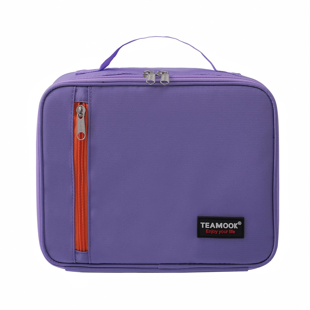 TEAMOOK Lunch Bag Insulated Lunch Box Cool Bag for Adults and Kids 5L Purple