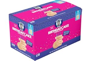 GOODIE GIRL COOKIES Goodie Girl Birthday Cake Gluten Free Cookies | Gluten Free, Peanut Free, Egg Free, Dairy Free (Includes 1 Box)