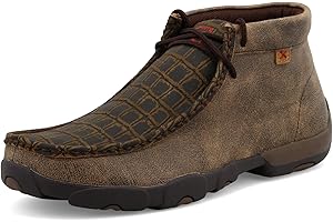Twisted X Men's Chukka Driving Moc, Moc Toe with CellSole