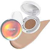 TROIAREUKE Seoul "Bridal" Cushion Foundation(#21, Pink Beige), Korean Cushion Foundation, K-Beauty, Hydrating, Long-lasting, Lightweight, Natural Finish, Anti-Aging, Moisture, Whitening, SPF 50+