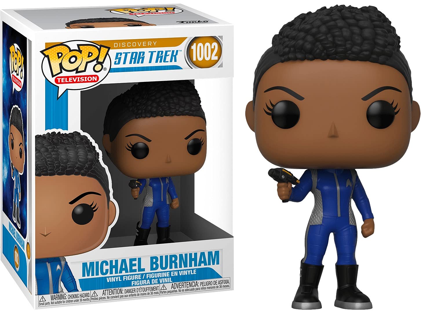 Funko Pop! TV: Star Trek: Discovery-Captain Michael Burnham Burnham - Collectable Vinyl Figure - Gift Idea - Official Merchandise - Toys for Kids & Adults - TV Fans - Model Figure for Collectors