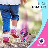 HappyKidsClub Kids Binoculars for Girls 3-9 Educational Gift Pink 4x view 5