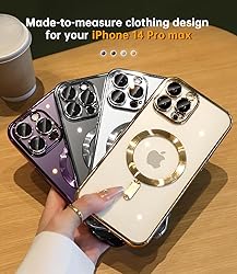 Waldeng for iPhone 14 Pro Max Case with Integrated