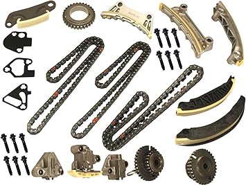 Amazon Com Timing Chain Kit For 07 09 Saab Suzuki Buick Cadillac Cts Srx Sts 3 6l Dohc 24v Automotive