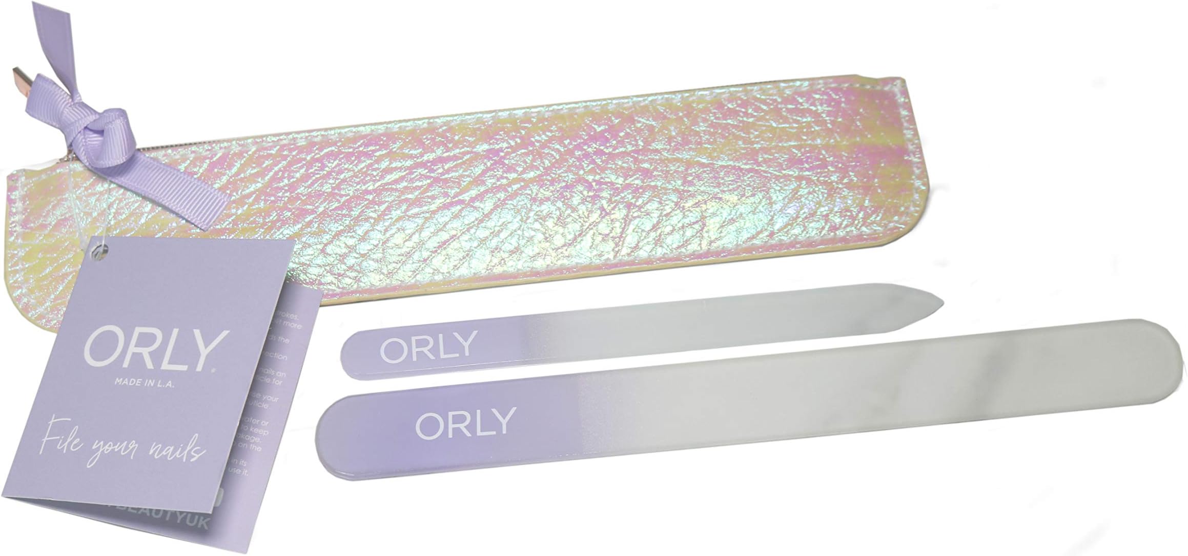 Orly Crystal Nail File Duo Set, Lilac