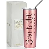 Theater Gifts, Broadway Musical Gifts for Men and Women Actors, Musicians on World Theatre Day and Chirstmas, 20oz Insulated Stainless Steel Tumbler - Born to Act