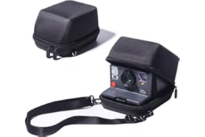 WOGOZAN Protective Case for Polaroid OneStep, OneStep+, Onestep 2,Now, Now+ Gen 2, I-Type Instant Film Camera - Hard Shell Camera Case with Adjustable Shoulder Strap （Black）(No Camera)