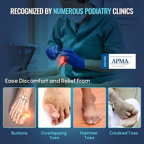 Fittest Pro Bunion Corrector (2pcs), Orthopedic Bunion Splint, Big Toe Separator Pain Relief, Non-Surgical Hallux Valgus Correction, Hammer Toe Straightener, Day Night Support Fittest Pro Bunion Corrector (2pcs), Orthopedic Bunion Splint, Big Toe Separator Pain Relief, Non-Surgical Hallux Valgus Correction, Hammer Toe Straightener, Day Night Support