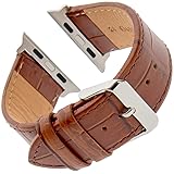 Gilden Gator-Grain Calfskin Brown Leather Smart