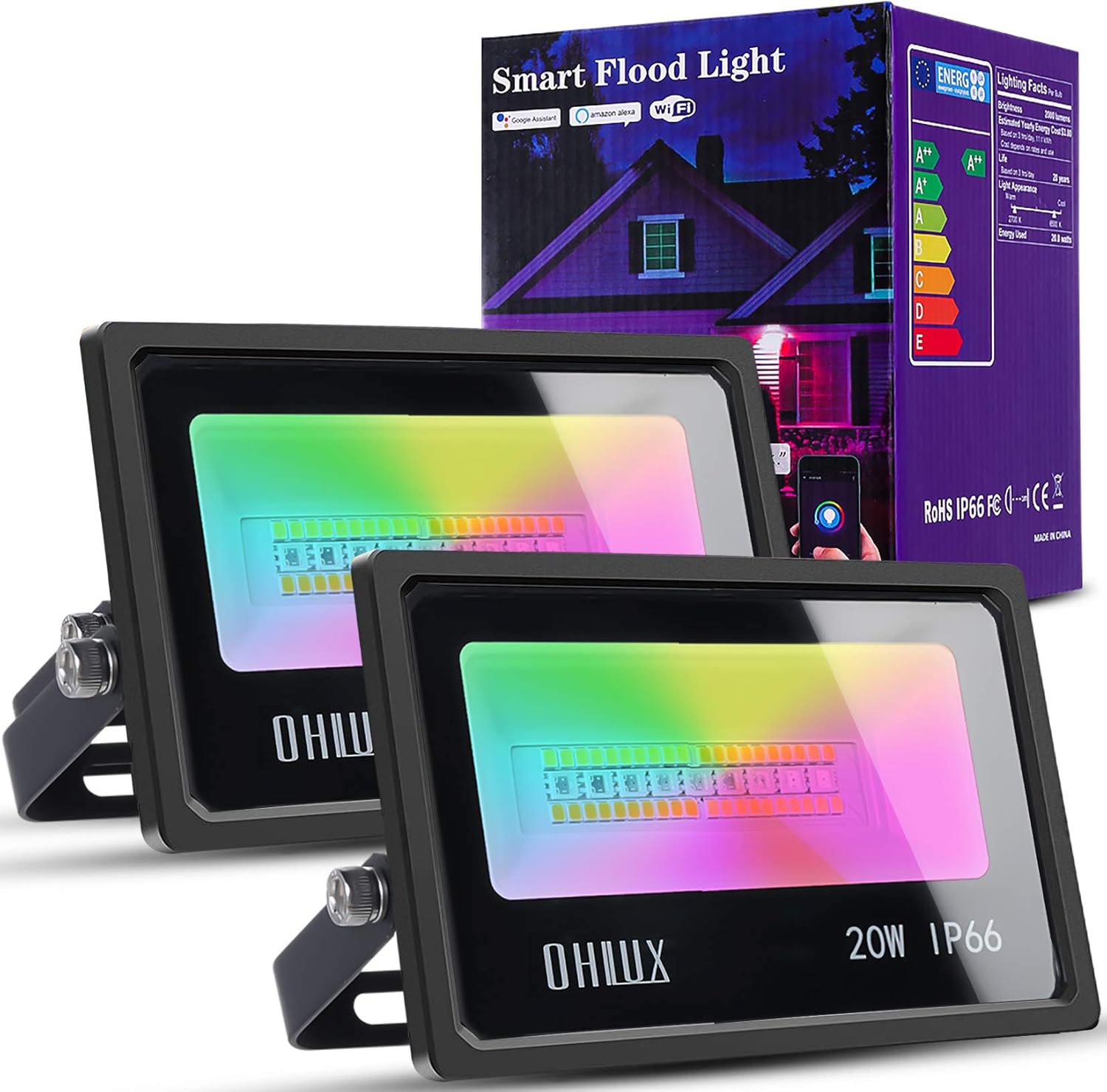 google home outdoor lights