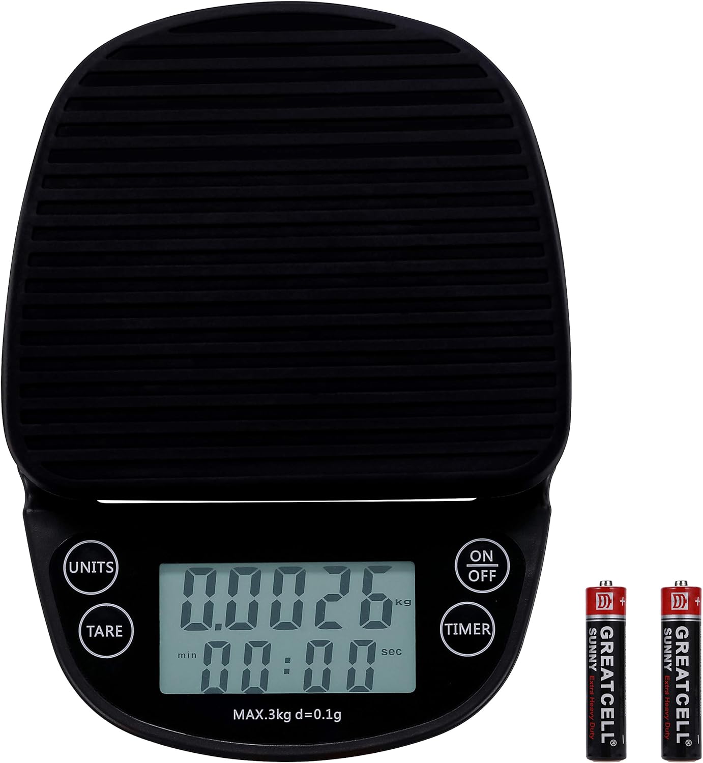 Coffee Scale with Timer Small, Espresso Scale with Timer