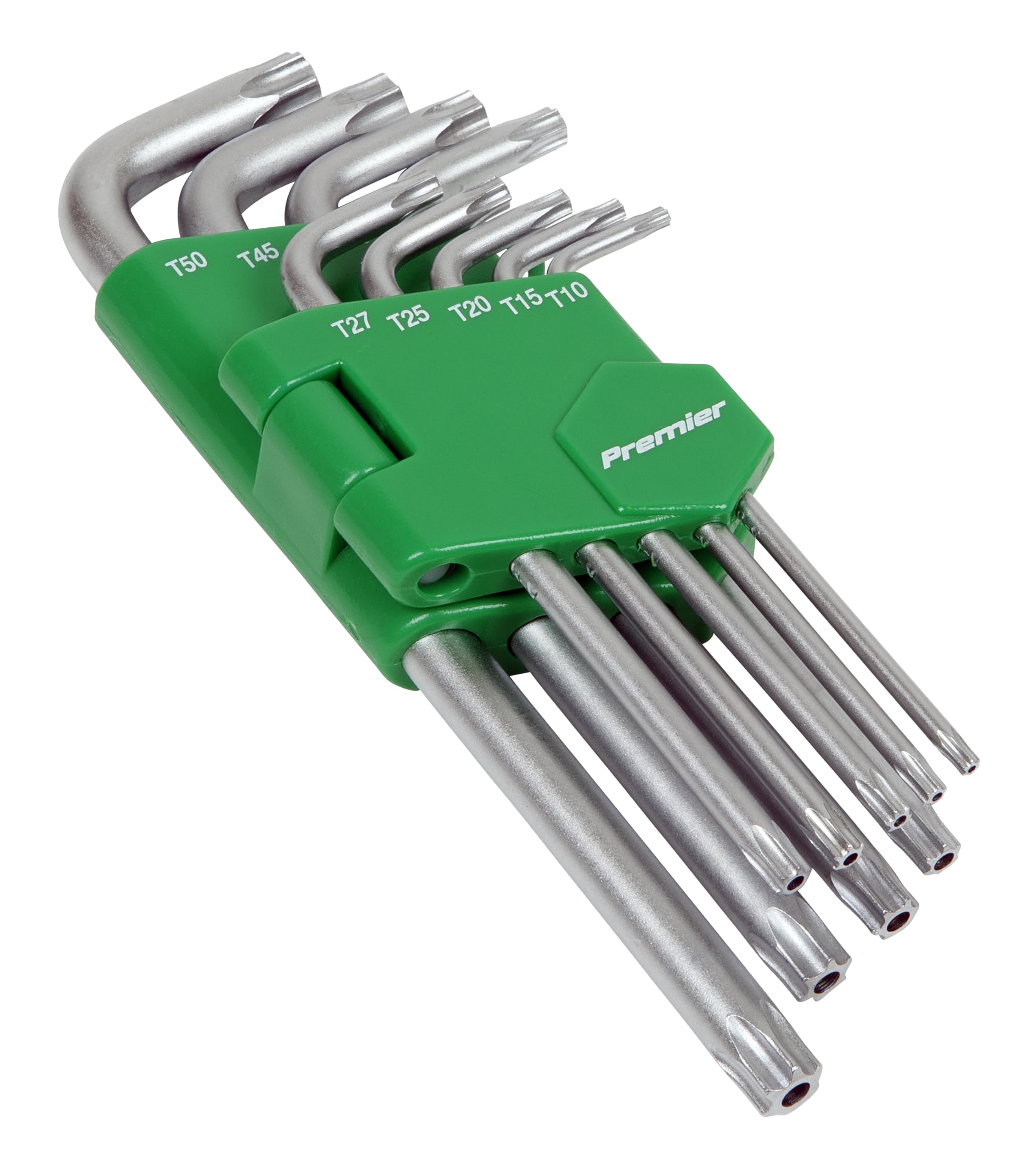 Sealey Ak7162 Security TRX-Star Key Set 9Pc Long