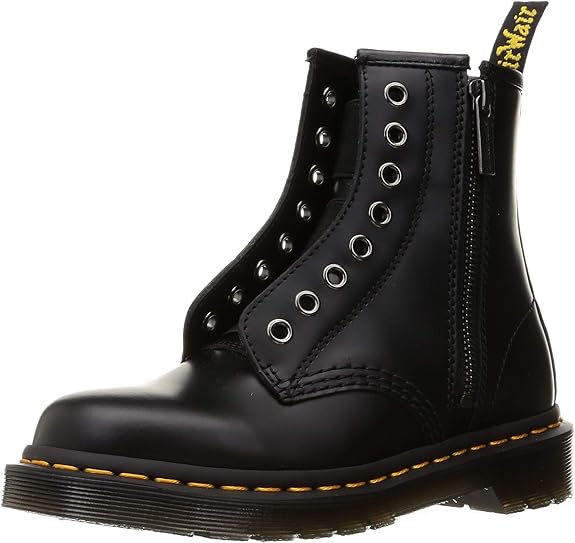 Amazon ドクターマーチン ファッションブーツ 国内正規品 Core Alt 1460 Els 1460 エラスティック 8ホールブーツ Smooth Dr Martens ドクターマーチン ブーツ