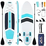 Sweetcrispy Inflatable Stand Up Paddle Board with