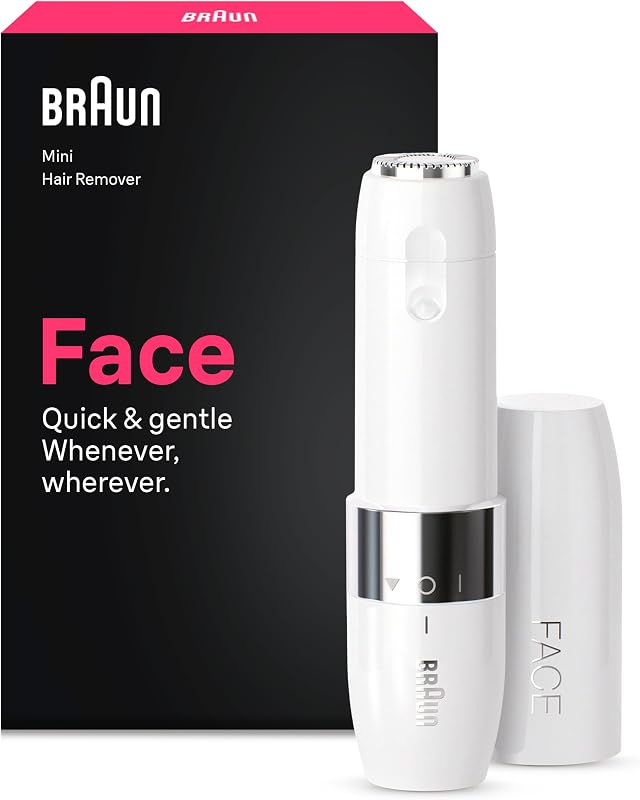 Face Mini-Haarentferner Damen, Haarentfernung, FS1005, Weiß