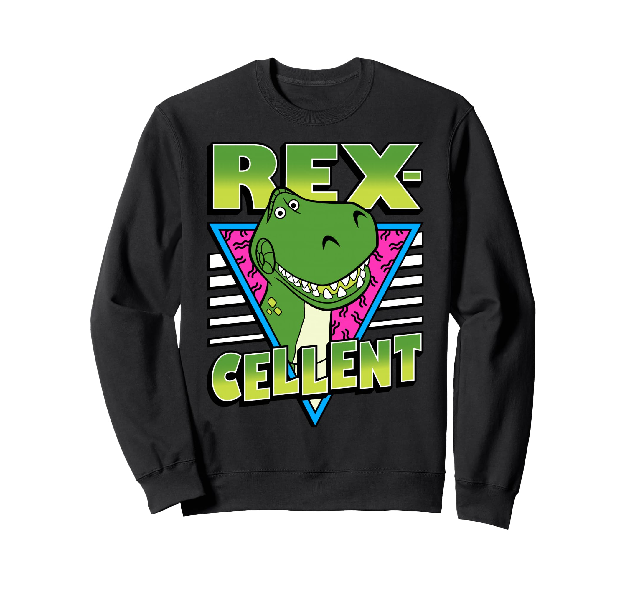 Disney Pixar Toy Story 4 Retro REX-Cellent Portrait Sweatshirt