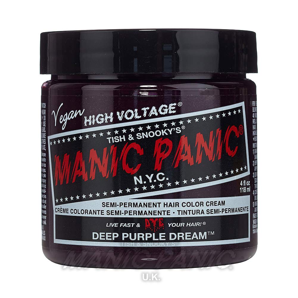 Manic Panic Classic High Voltage Deep Purple Dream 118ml - Semi-Permanent Dye Cream